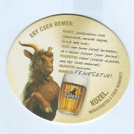 Kozel posavasos Página B