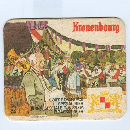 Kronenbourg posavasos Página A