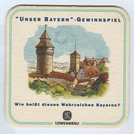 Löwenbräu posavasos Página A