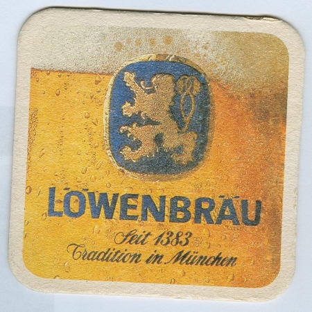 Löwenbräu posavasos Página A