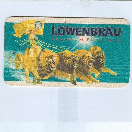 Löwenbräu posavasos Página B