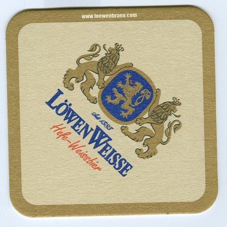 Löwenbräu posavasos Página A