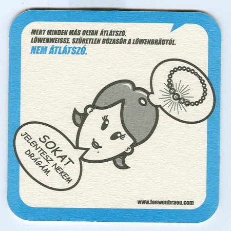 Löwenbräu posavasos Página B