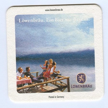 Löwenbräu posavasos Página B
