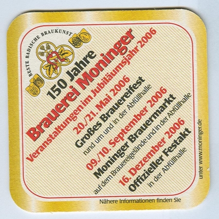 Moninger posavasos Página B