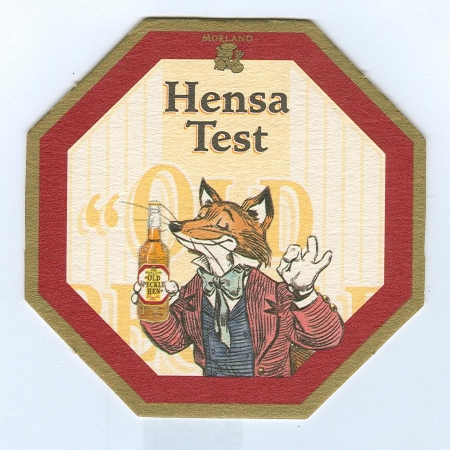 Old Speckled Hen posavasos Página A