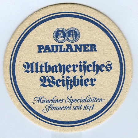 Paulaner posavasos Página A