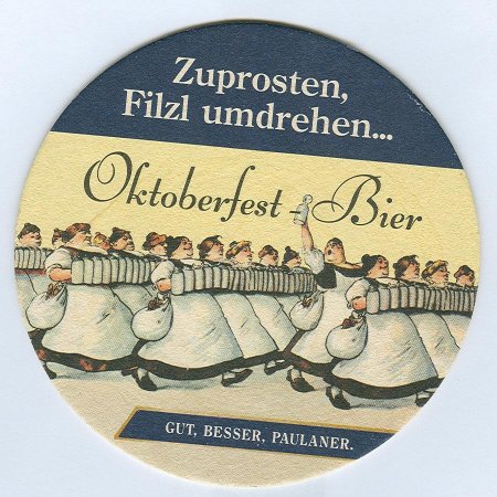 Paulaner posavasos Página A