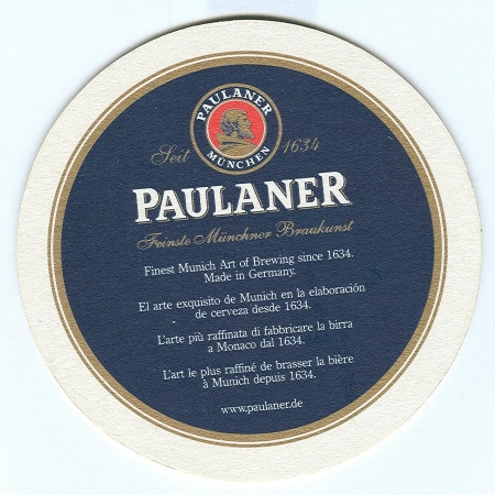 Paulaner posavasos Página B