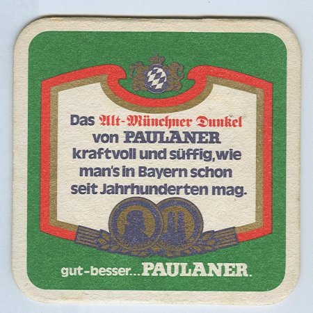 Paulaner posavasos Página B