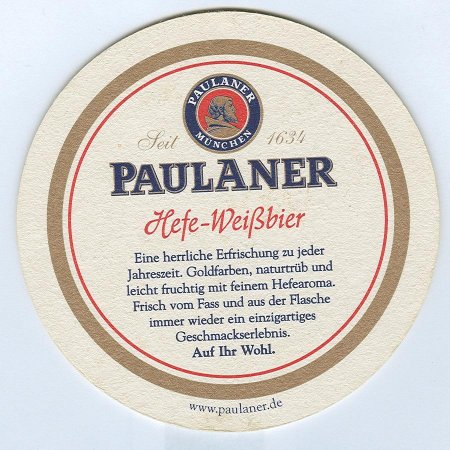 Paulaner posavasos Página B