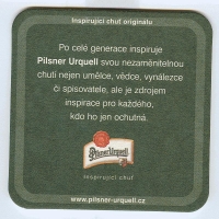 Pilsner Urquell posavasos Página B