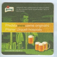 Pilsner Urquell posavasos Página B