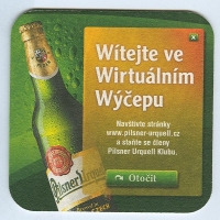 Pilsner Urquell posavasos Página B