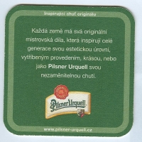 Pilsner Urquell posavasos Página B