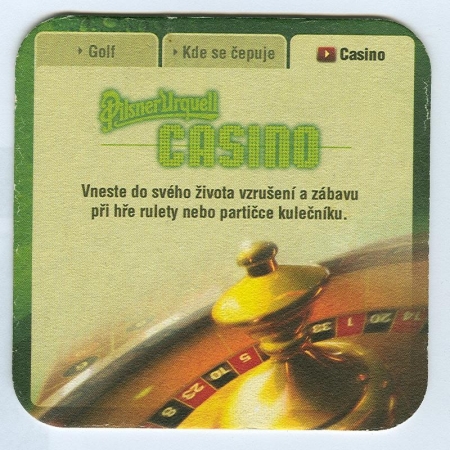 Pilsner Urquell posavasos Página B