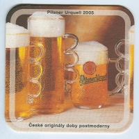 Pilsner Urquell posavasos Página A