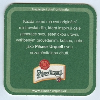 Pilsner Urquell posavasos Página B