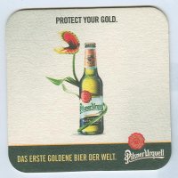 Pilsner Urquell posavasos Página A
