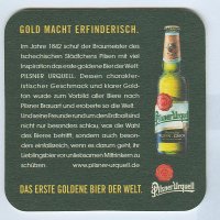 Pilsner Urquell posavasos Página B