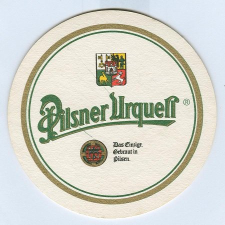 Pilsner Urquell posavasos Página B