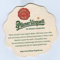 Pilsner Urquell posavasos Página B