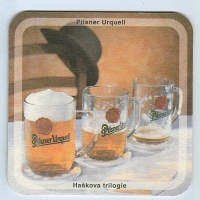 Pilsner Urquell posavasos Página A