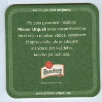 Pilsner Urquell posavasos Página B