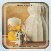 Pilsner Urquell posavasos Página A
