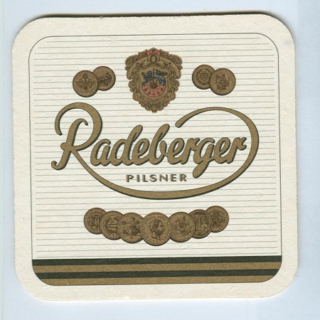 Radeberger posavasos Página A