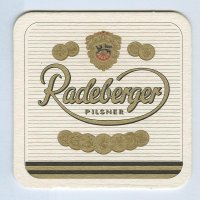 Radeberger posavasos Página A