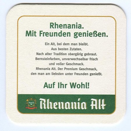 Rhenania alt posavasos Página B