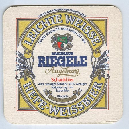 Riegele posavasos Página A