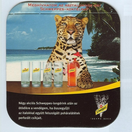 Schweppes posavasos Página A