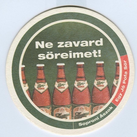 Soproni Ászok posavasos Página A