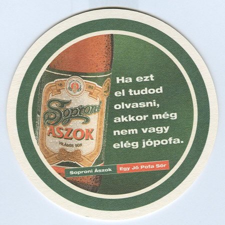 Soproni Ászok posavasos Página A