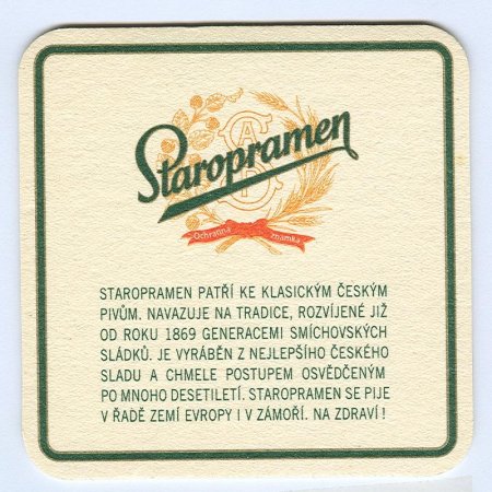 Staropramen posavasos Página B