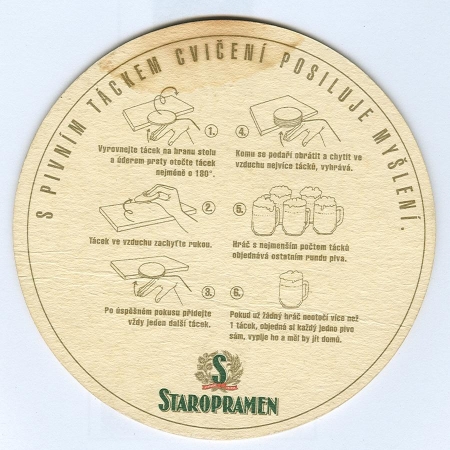 Staropramen posavasos Página B