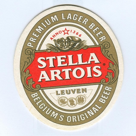 Stella Artois posavasos Página A