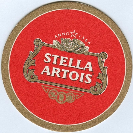 Stella Artois posavasos Página A