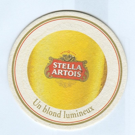 Stella Artois posavasos Página A