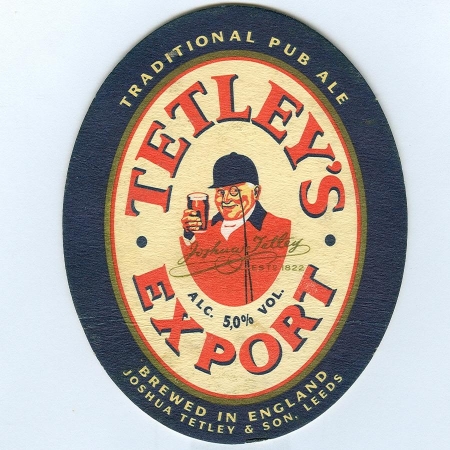 Tetley's posavasos Página B