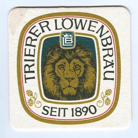 Trierer Löwenbräu posavasos Página A