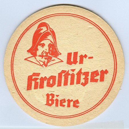 Ur-Krostitzer posavasos Página A