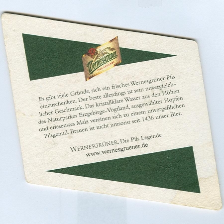 Wernesgrüner posavasos Página B