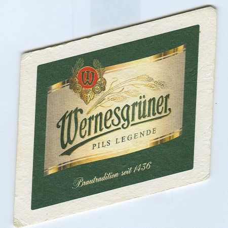 Wernesgrüner posavasos Página A