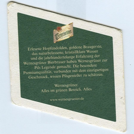 Wernesgrüner posavasos Página B