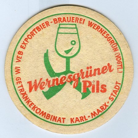 Wernesgrüner posavasos Página A
