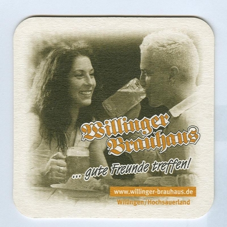 Willinger Brauhaus posavasos Página A