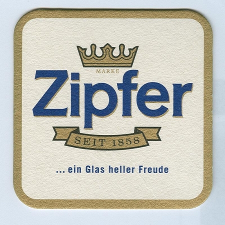 Zipfer posavasos Página A